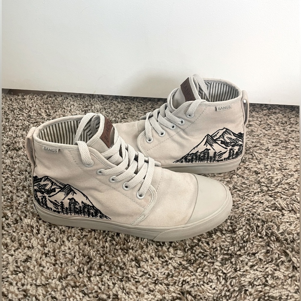 Bangs Embroidered Mountain Hightops